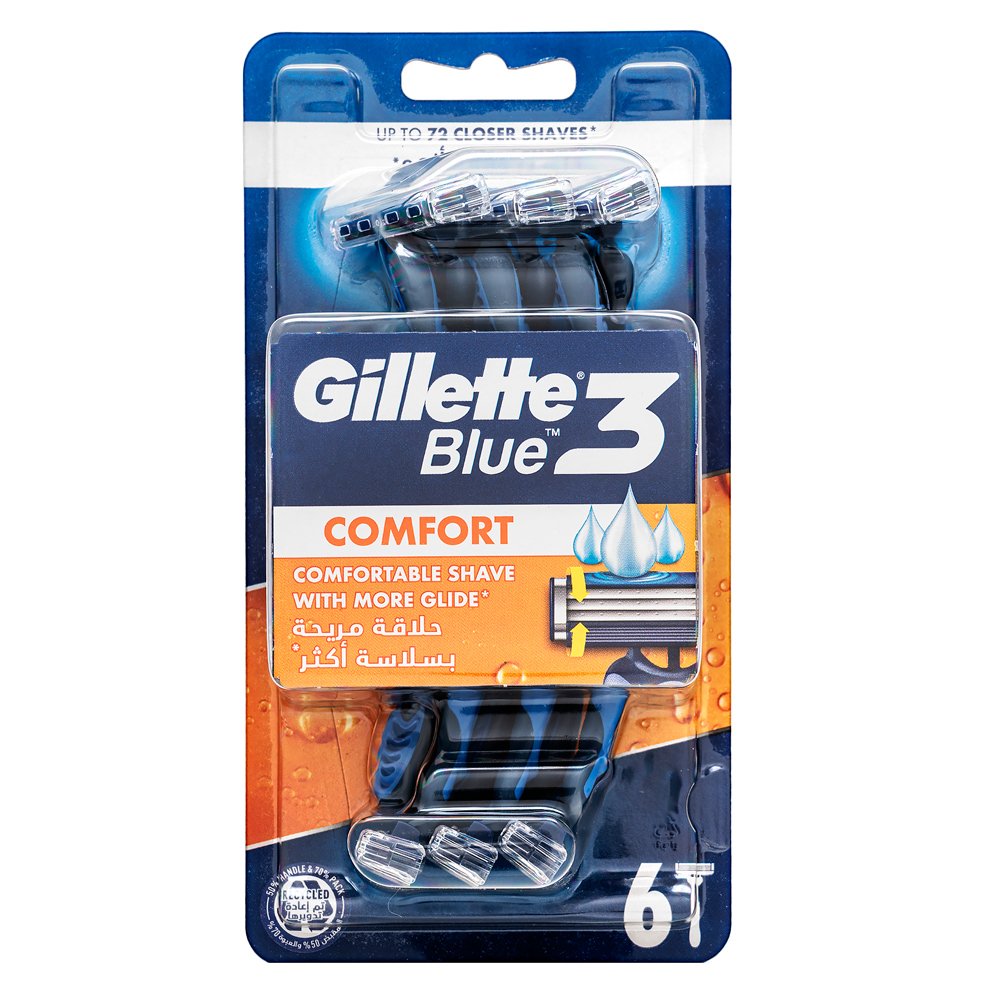 Gillette Blue3 Comfort 6 pcs – Gillette