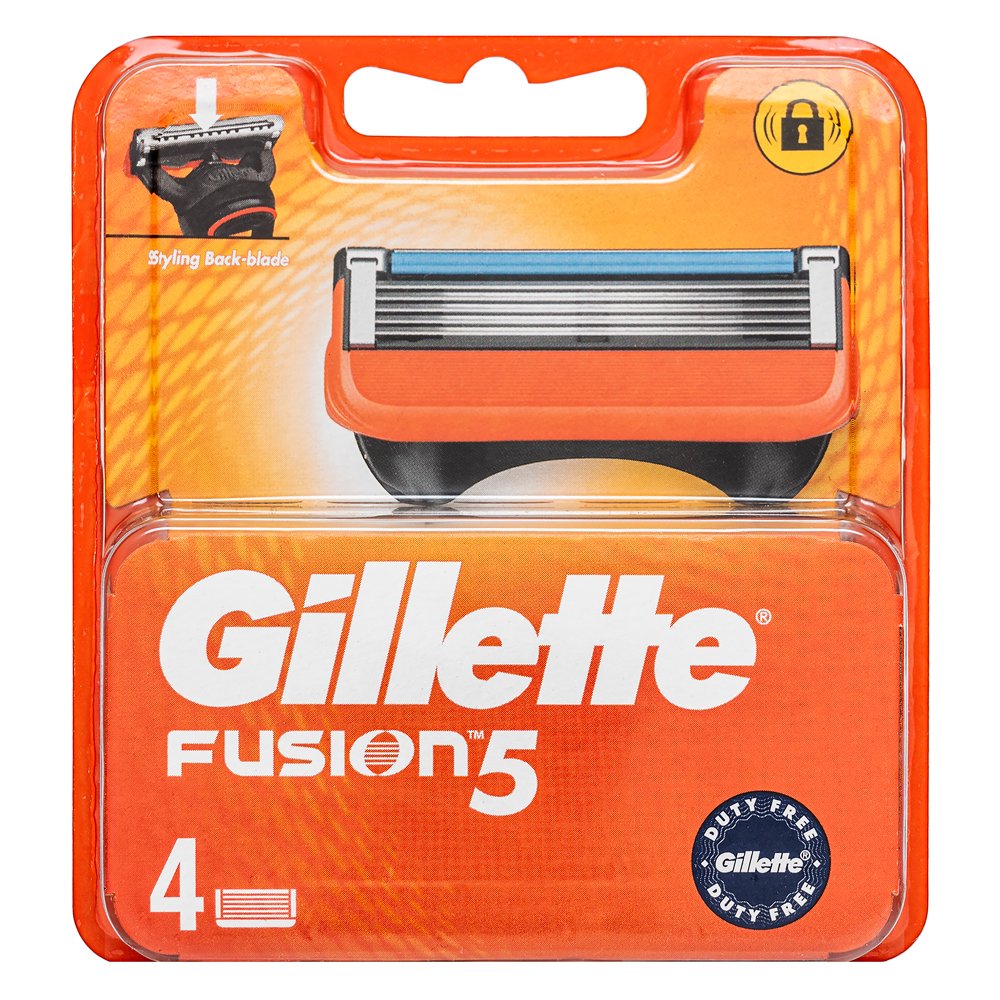 Gillette Fusion 5 Spare Heads 4 pcs – Gillette