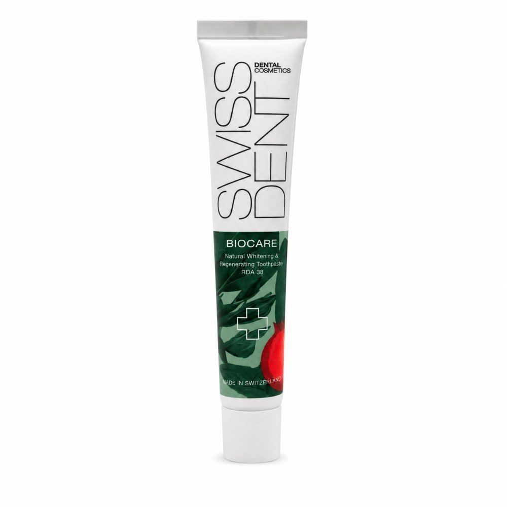 Swissdent Biocare Natural Whitening & Regenerating Toothpaste 50 ml – Swissdent