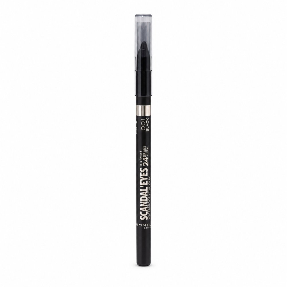 Rimmel London Scandal Eyes Waterproof Kohl Kajal 001 Black 1,3 g – Rimmel London