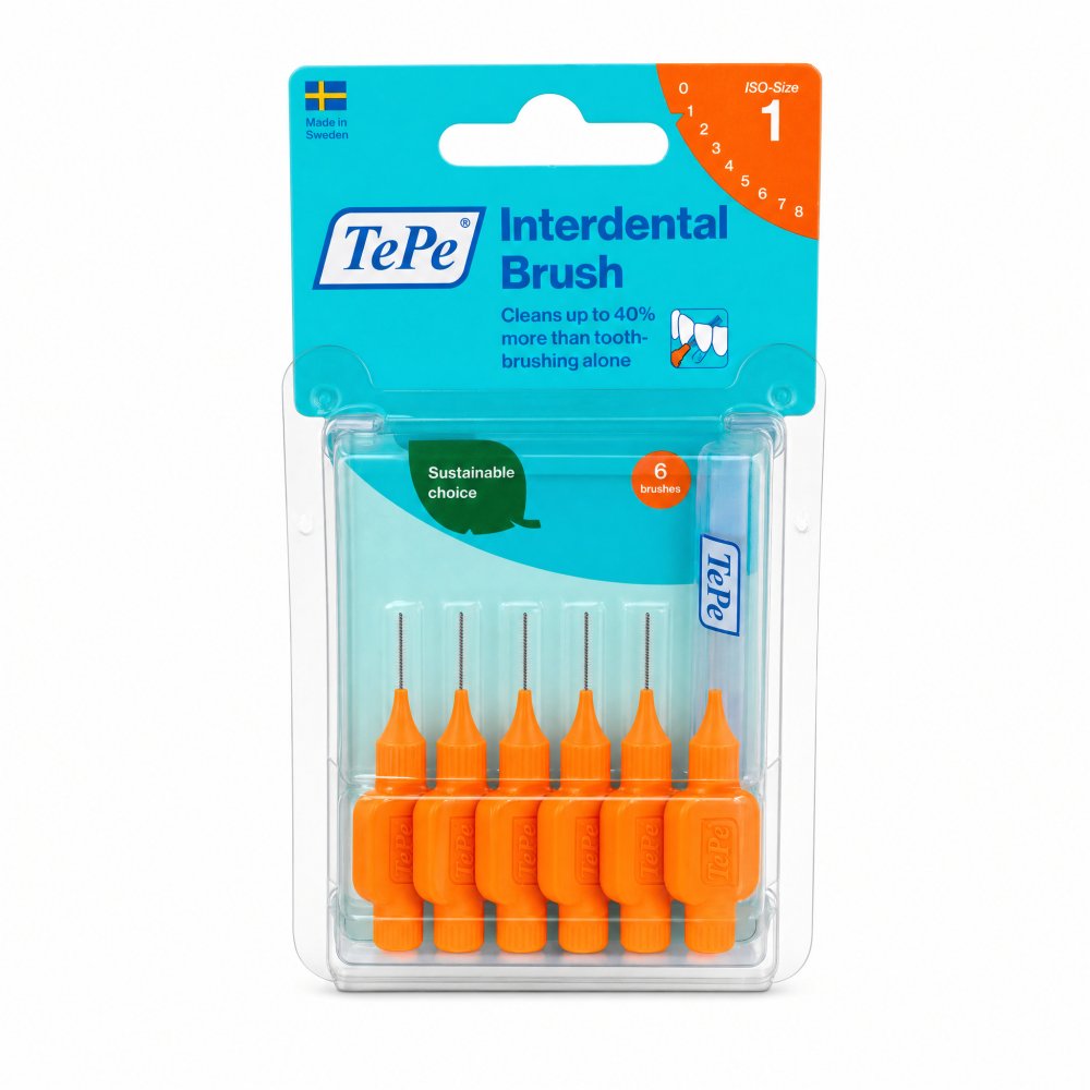 TePe Interdental Brush 6 pcs 0,45 mm – TePe