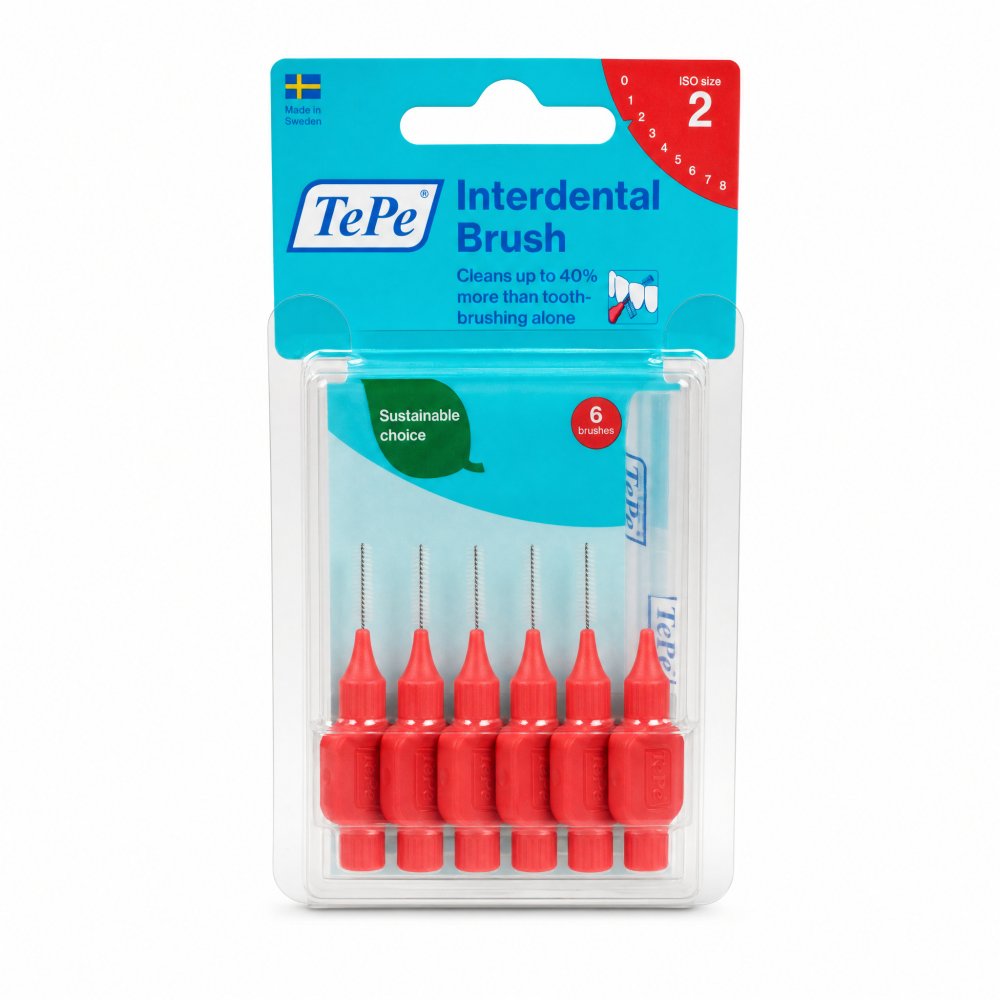 TePe Interdental Brush 6 pcs 0,5 mm – TePe
