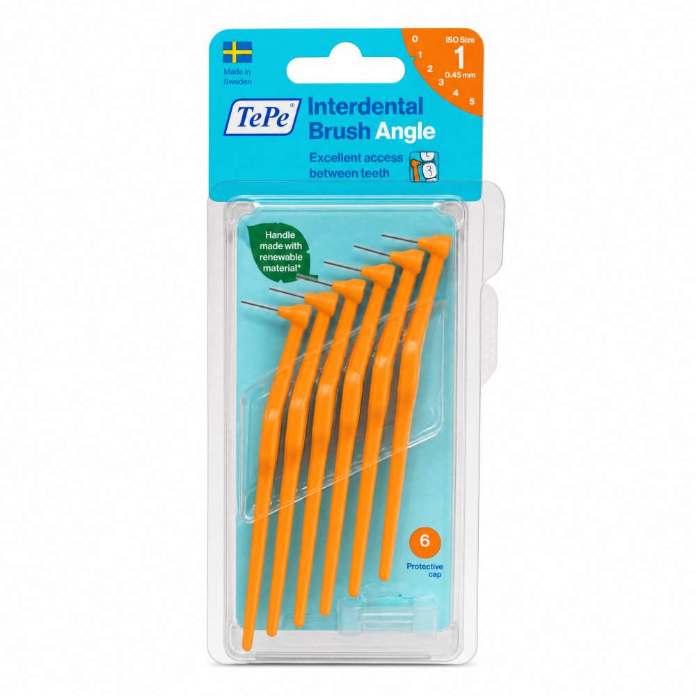TePe Interdental Brush Angle 6 pcs 0,45 mm