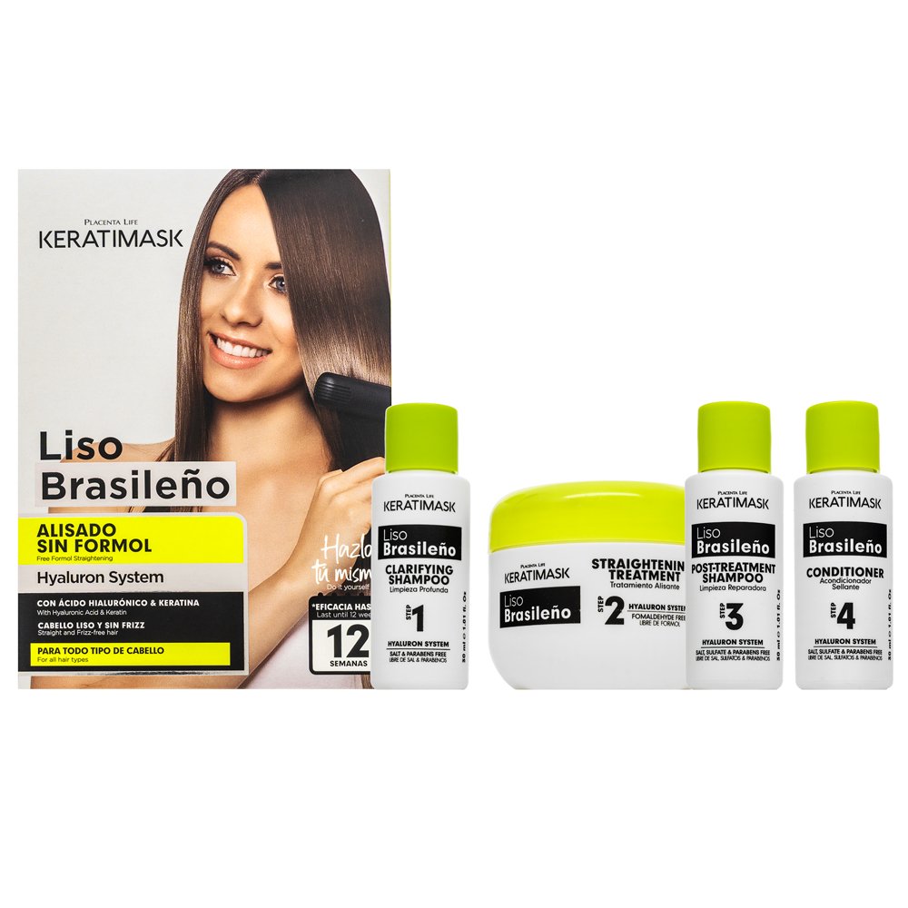Placenta Life Keratimask Brazilian Straightening Kit 240 ml – Placenta Life
