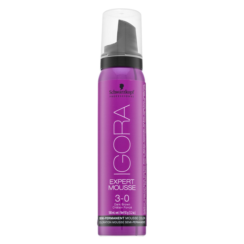 Schwarzkopf Professional Igora Expert Mousse Semi-Permanent Mousse Color 3-0 100 ml – Schwarzkopf Professional