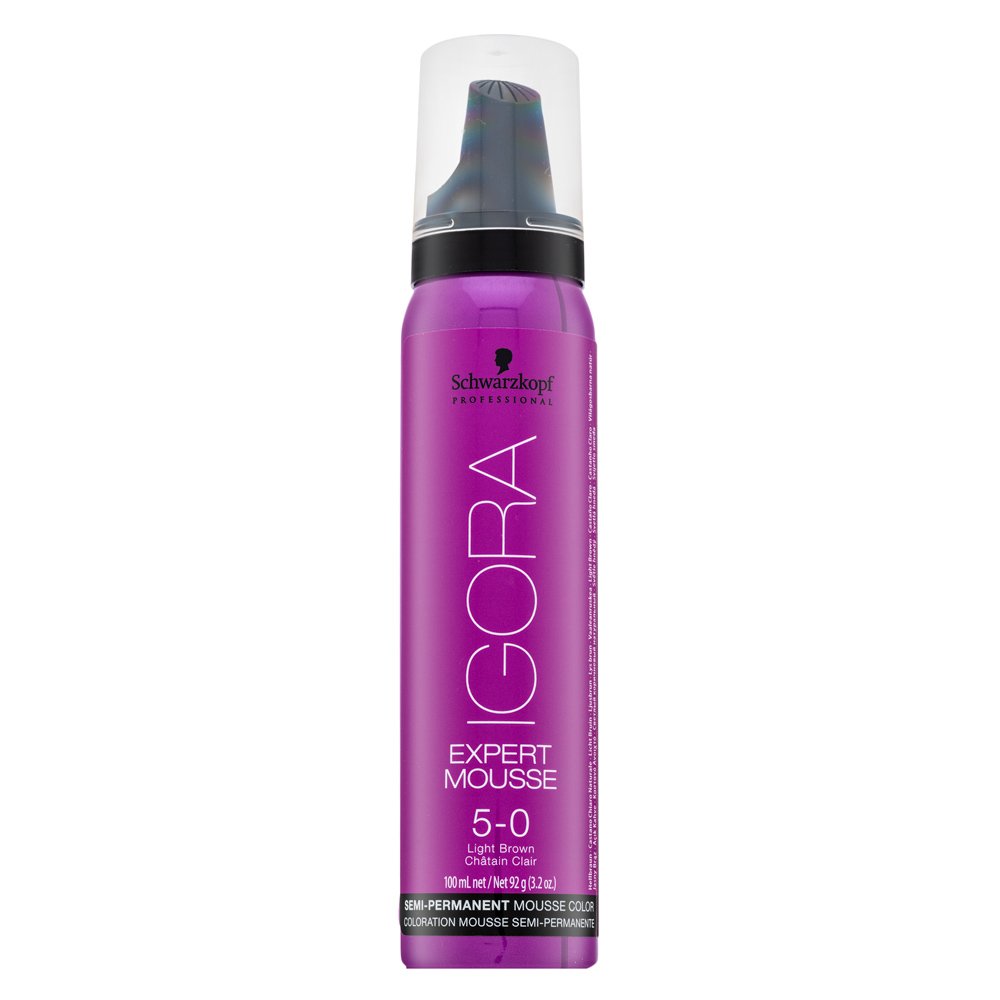 Schwarzkopf Professional Igora Expert Mousse Semi-Permanent Mousse Color 5-0 100 ml – Schwarzkopf Professional