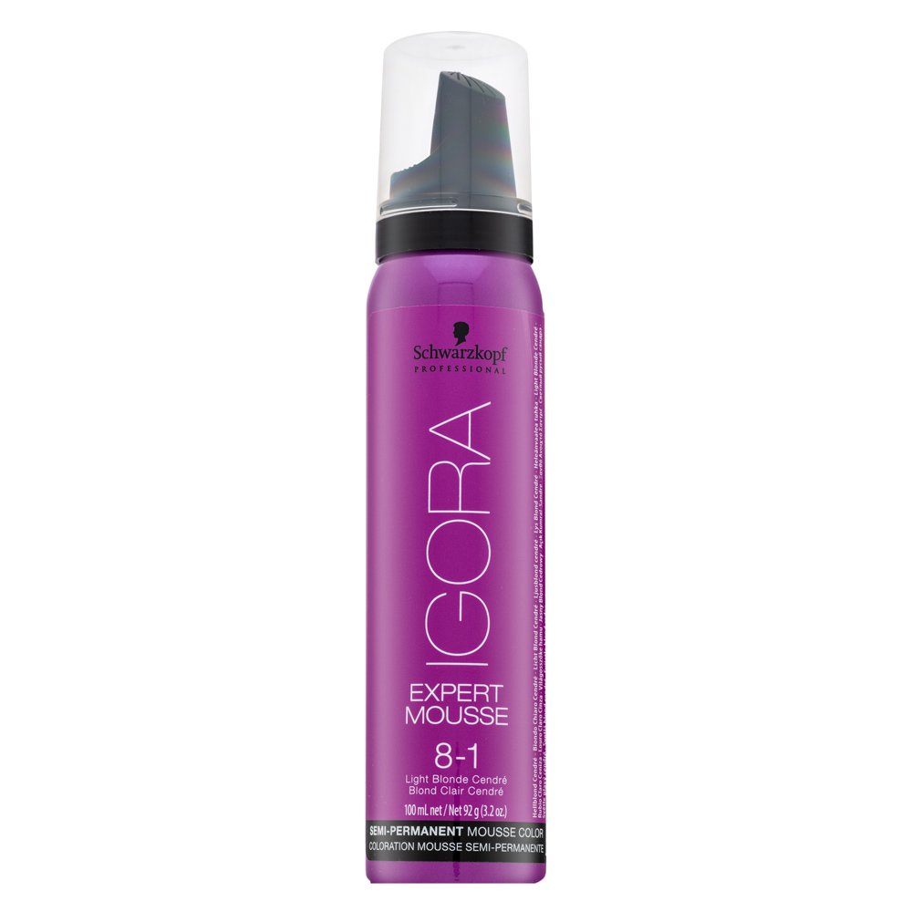 Schwarzkopf Professional Igora Expert Mousse Semi-Permanent Mousse Color 8-1 100 ml – Schwarzkopf Professional