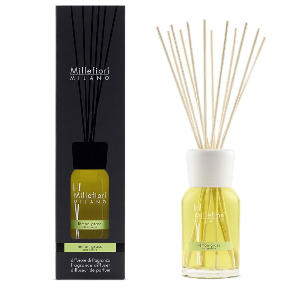 Millefiori Milano Fragrance Diffuser Lemon Grass 500 ml – Millefiori Milano