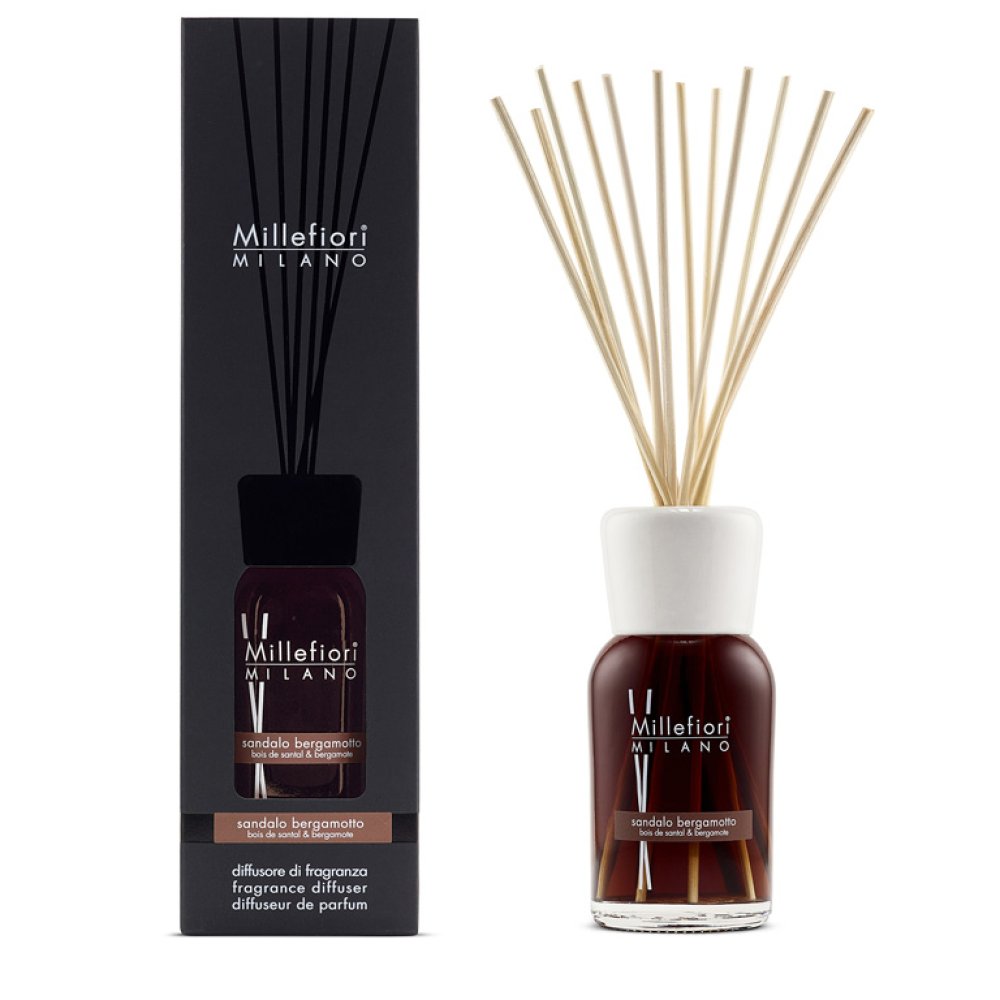 Millefiori Milano Fragrance Diffuser Sandalo Bergamotto 500 ml – Millefiori Milano