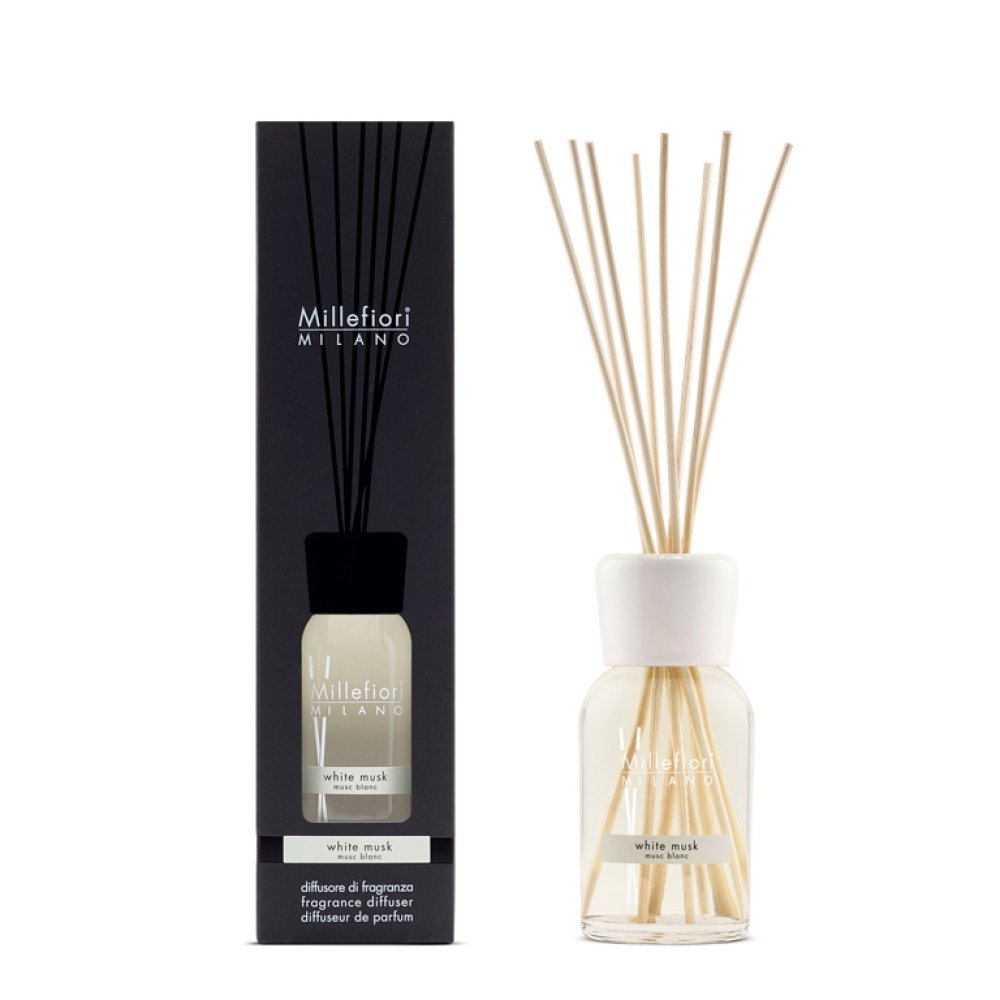Millefiori Milano Fragrance Diffuser White Musk 250 ml – Millefiori Milano