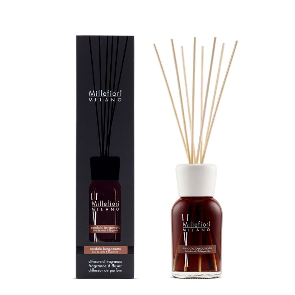 Millefiori Milano Fragrance Diffuser Sandalo Bergamotto 250 ml – Millefiori Milano