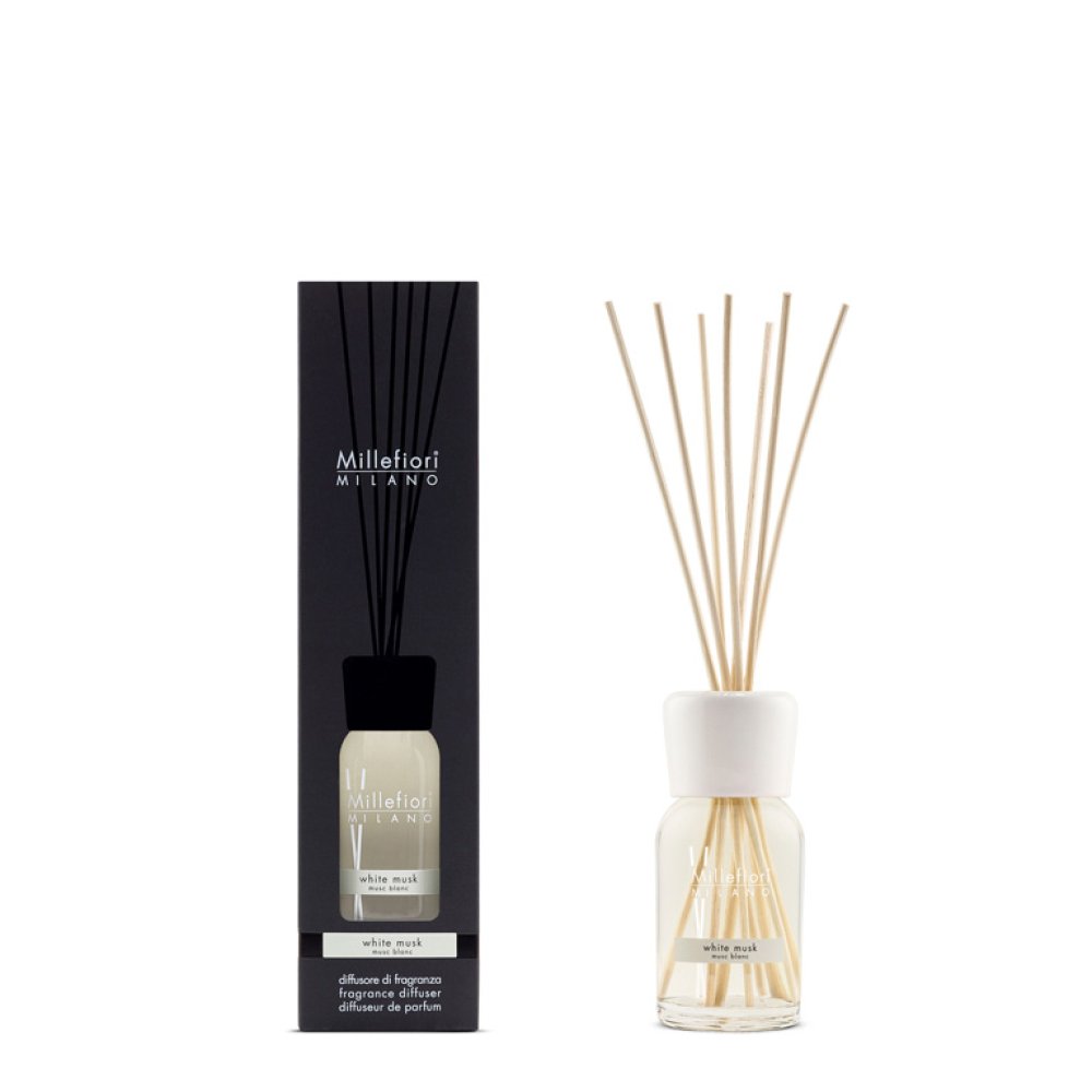 Millefiori Milano Fragrance Diffuser White Musk 100 ml – Millefiori Milano