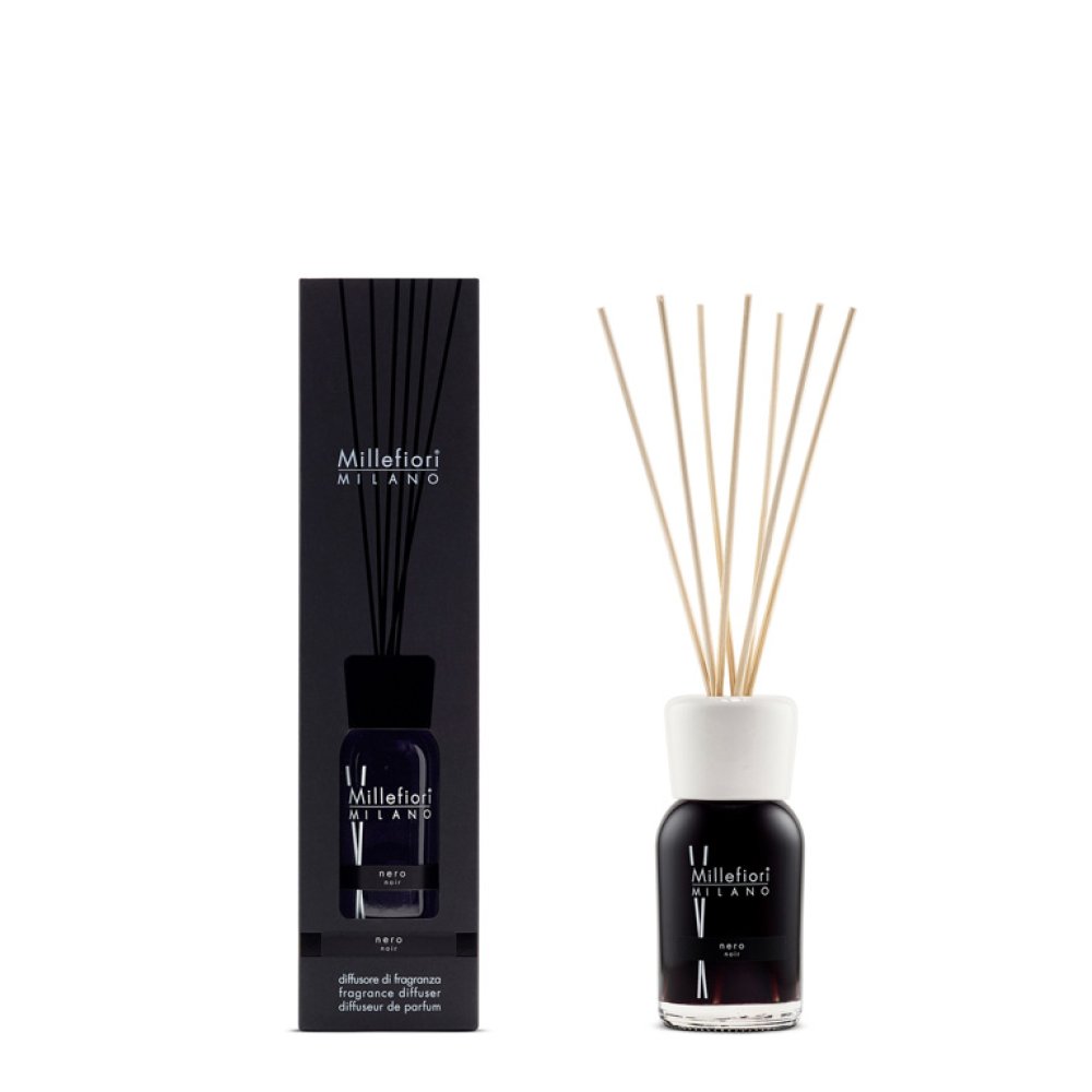 Millefiori Milano Fragrance Diffuser Nero 100 ml – Millefiori Milano