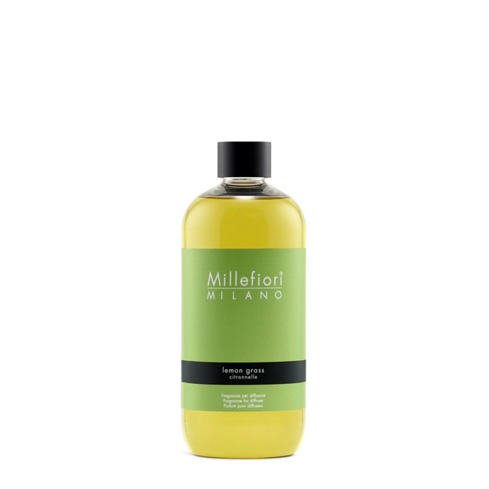 Millefiori Milano Fragrance Diffuser Lemon Grass Refill 500 ml – Millefiori Milano