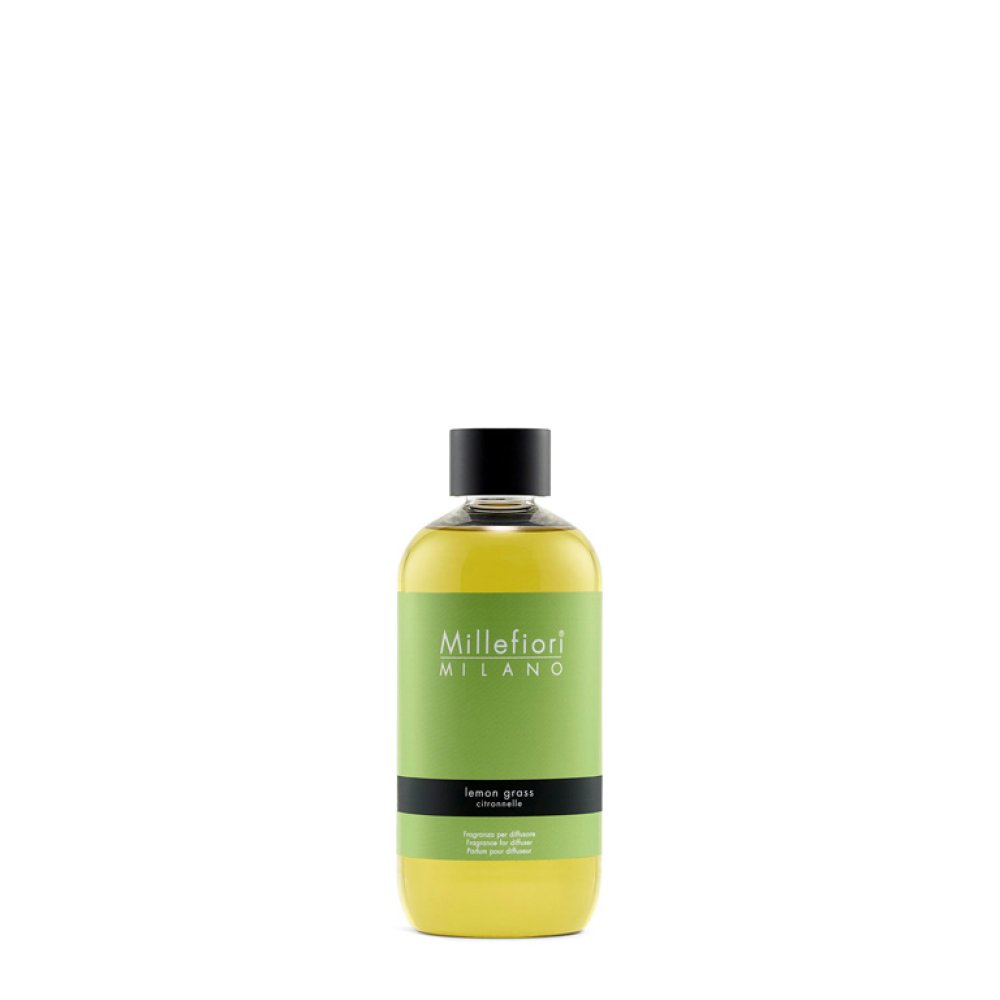 Millefiori Milano Fragrance Diffuser Lemon Grass Refill 250 ml – Millefiori Milano