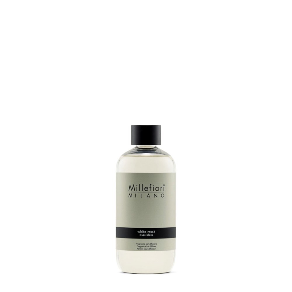 Millefiori Milano Fragrance Diffuser White Musk Refill 250 ml – Millefiori Milano