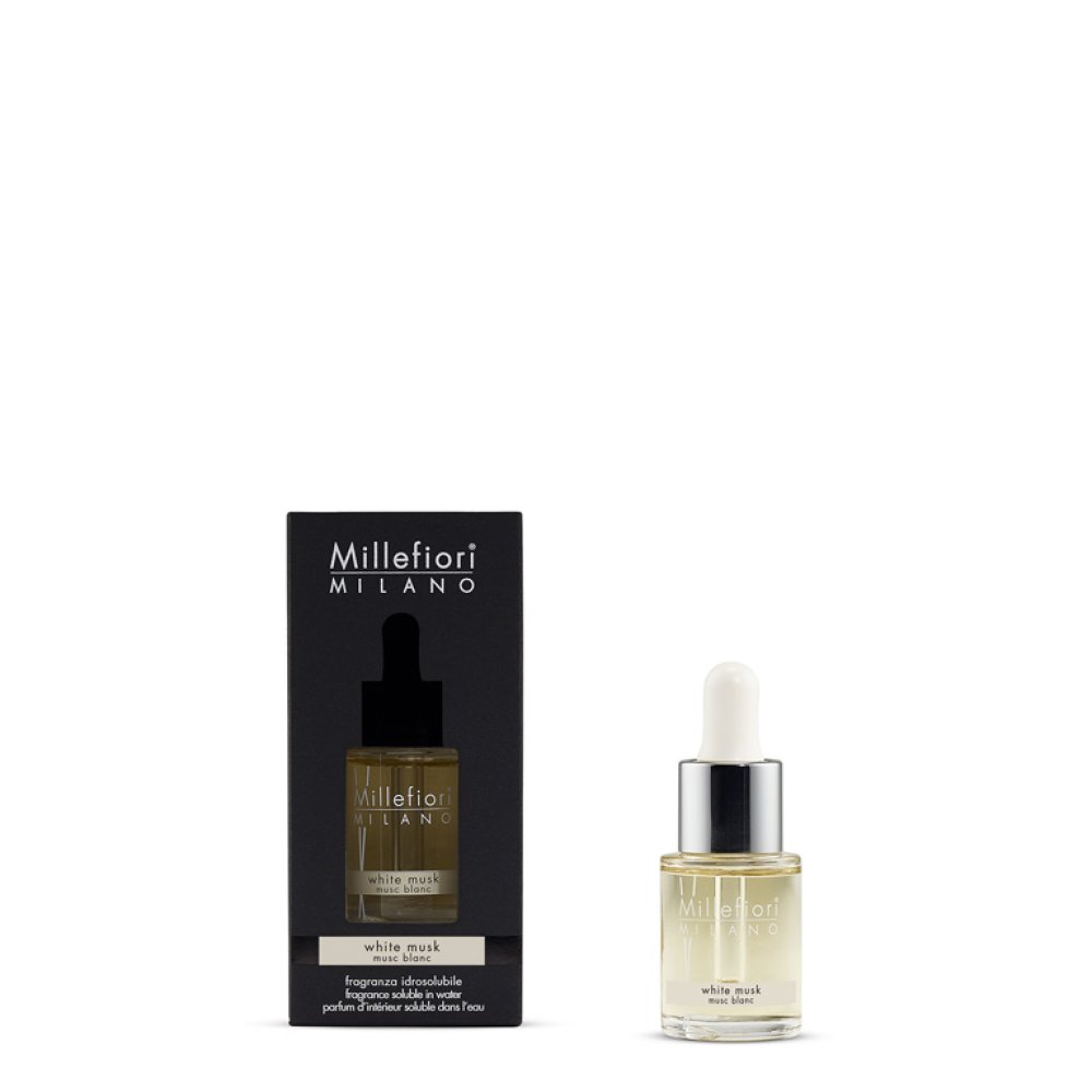Millefiori Milano Fragrance Soluble in Water White Musk 15 ml – Millefiori Milano
