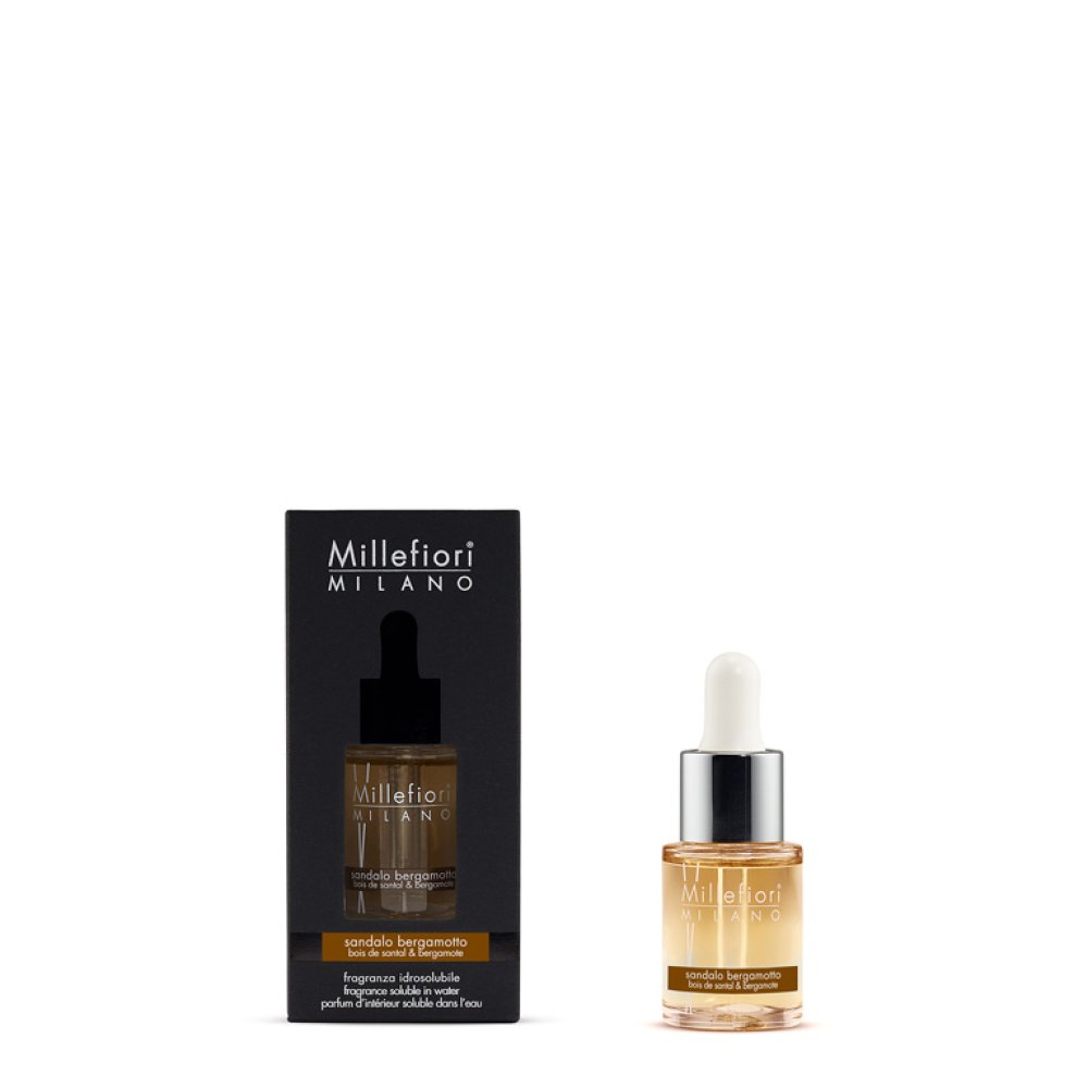 Millefiori Milano Fragrance Soluble in Water Sandalo Bergamotto 15 ml – Millefiori Milano