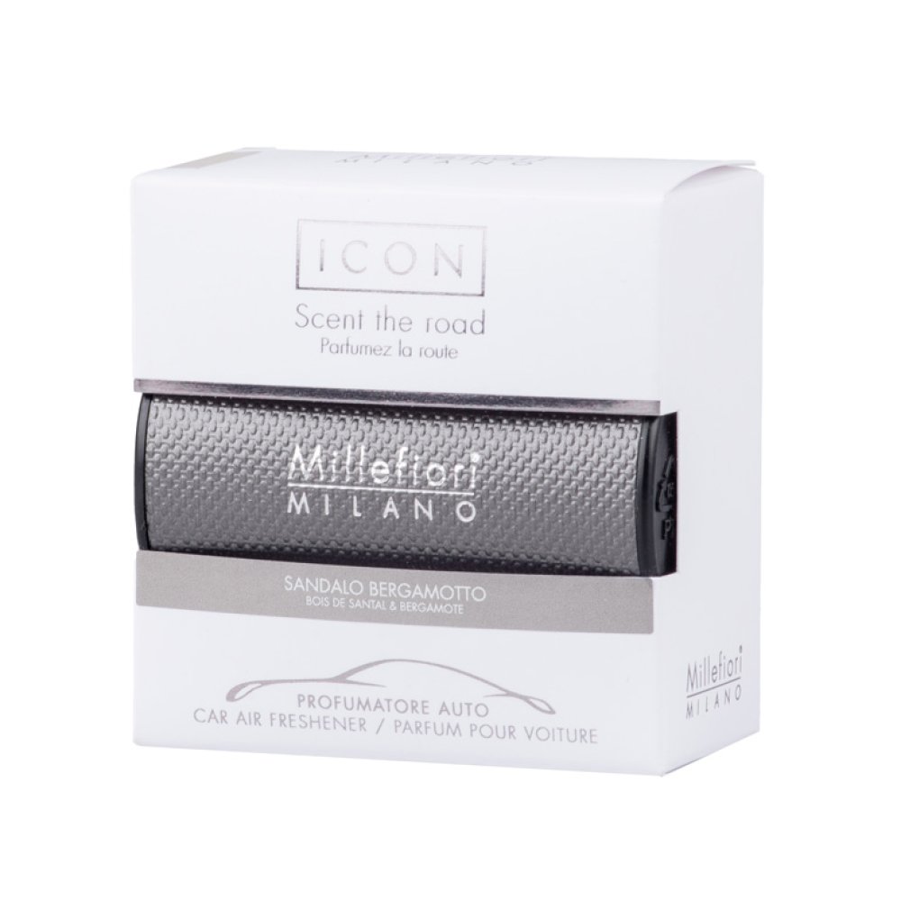 Millefiori Milano Icon Car Air Freshener Sandalo Bergamotto Urban – Millefiori Milano