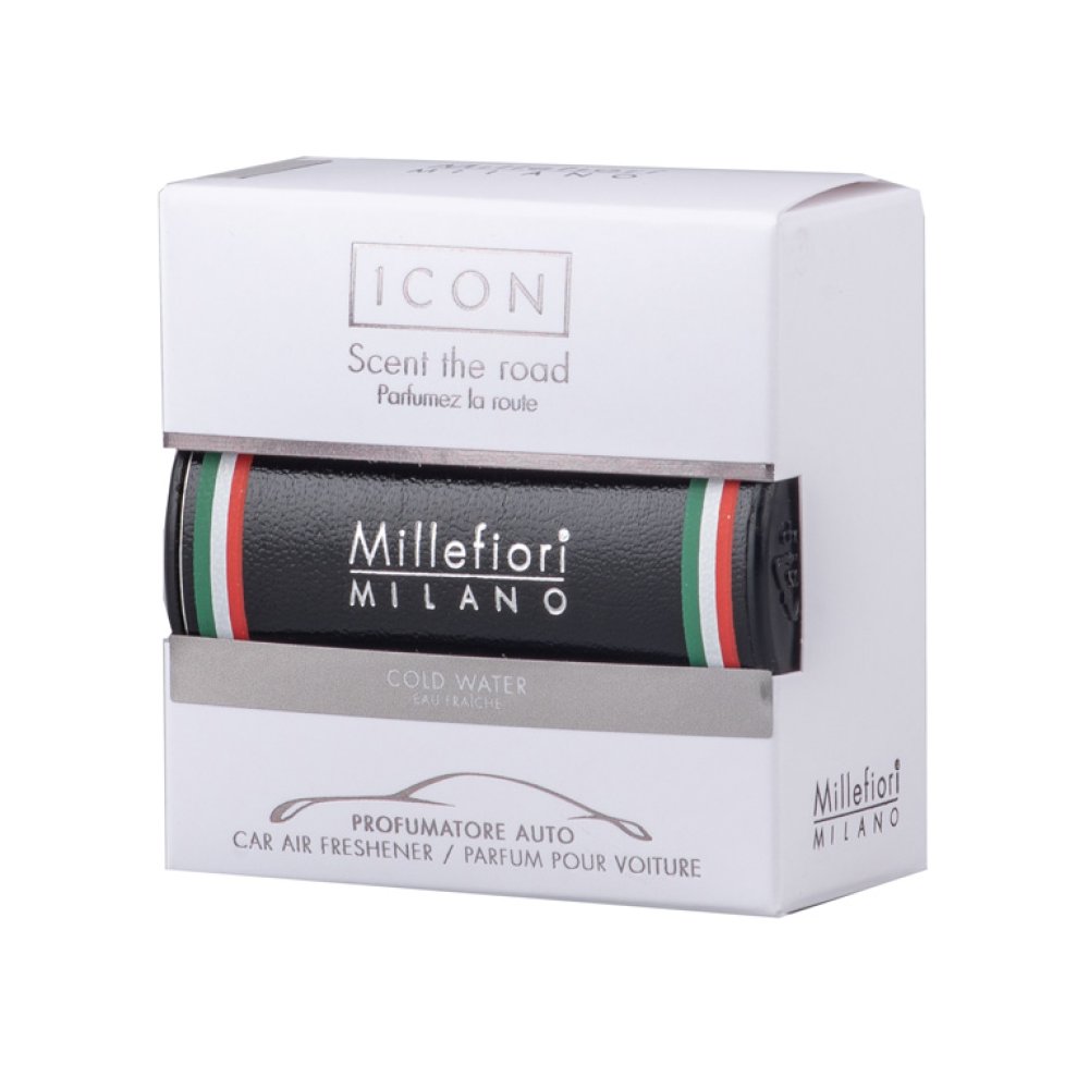 Millefiori Milano Icon Car Air Freshener Cold Water Urban – Millefiori Milano