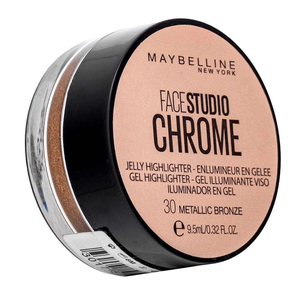 Maybelline Face Studio Chrome Highlighter 30 Metallic Bronze – Maybelline