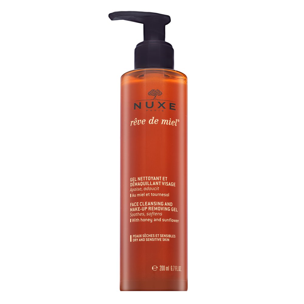 Nuxe Rêve De Miel Face Cleansing and Make-Up Removing Gel 200 ml – Nuxe
