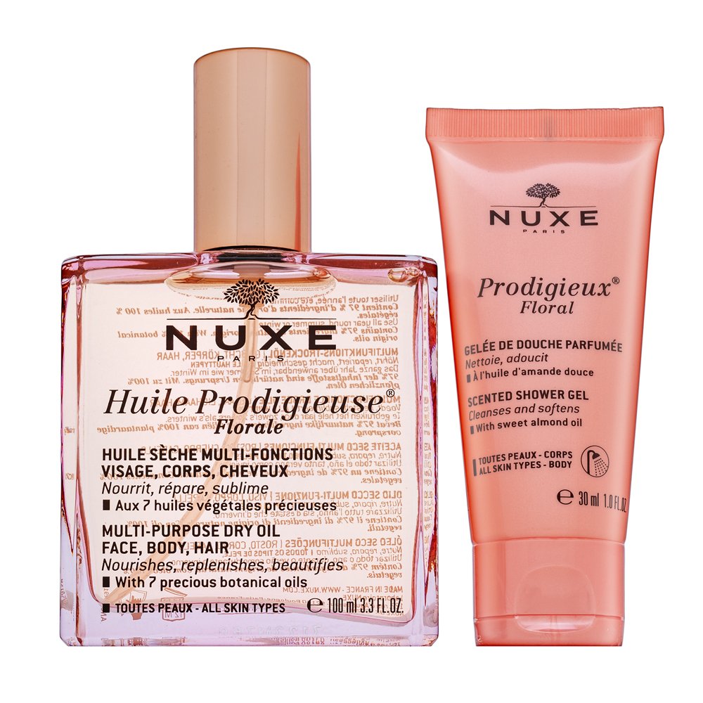 Nuxe Prodigieux Floral Multi-Purpose Dry Oil + Scented Shower Gel 100 ml + 30 ml – Nuxe