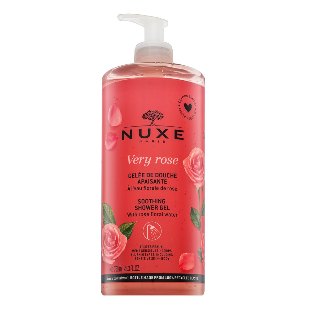 Nuxe Very Rose Soothing Shower Gel 750 ml – Nuxe