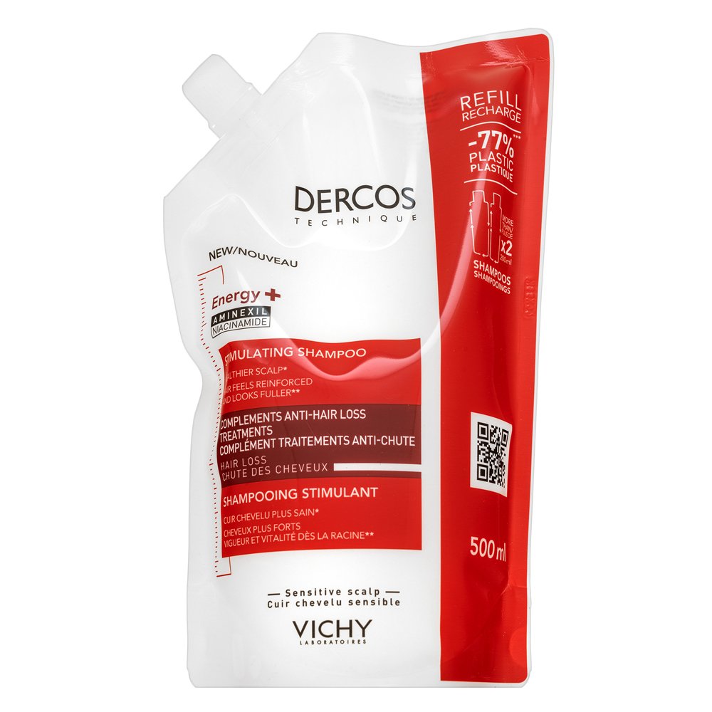 Vichy Dercos Energy+ Stimulating Shampoo Refill 500 ml – Vichy
