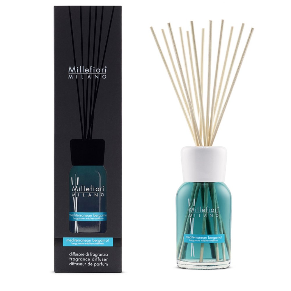Millefiori Milano Fragrance Diffuser Mediterranean Bergamot 500 ml – Millefiori Milano