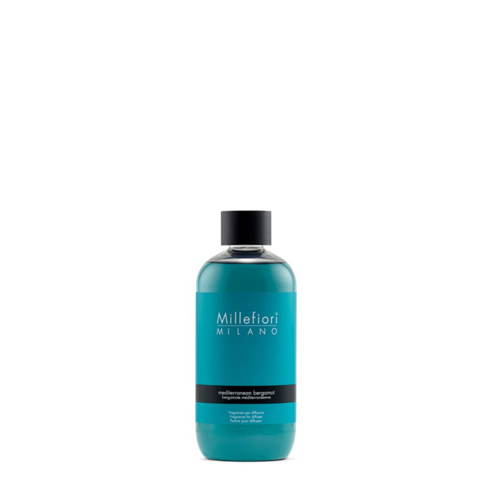 Millefiori Milano Fragrance Diffuser Mediterranean Bergamot Refill 250 ml – Millefiori Milano