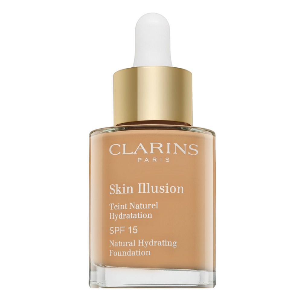 Clarins Skin Illusion Natural Hydrating Foundation 110 Honey 30 ml – Clarins
