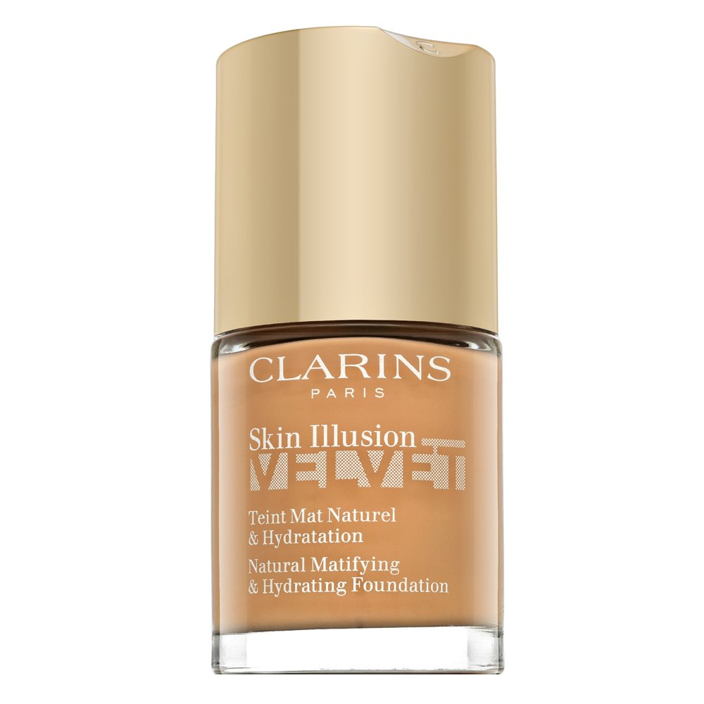 Clarins Skin Illusion Velvet Natural Matifying & Hydrating Foundation 112C Amber 30 ml – Clarins