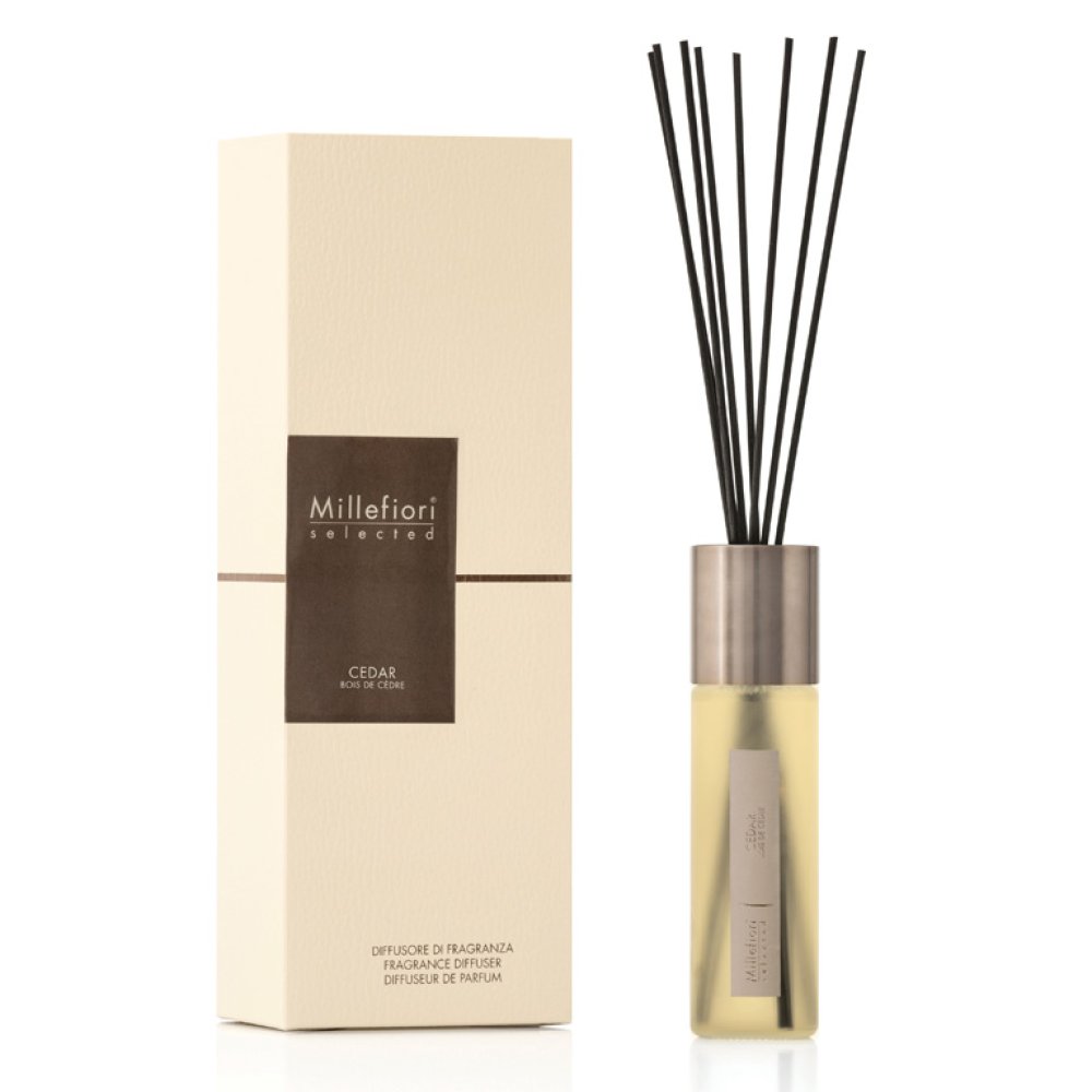Millefiori Milano Selected Fragrance Diffuser Cedar 100 ml – Millefiori Milano