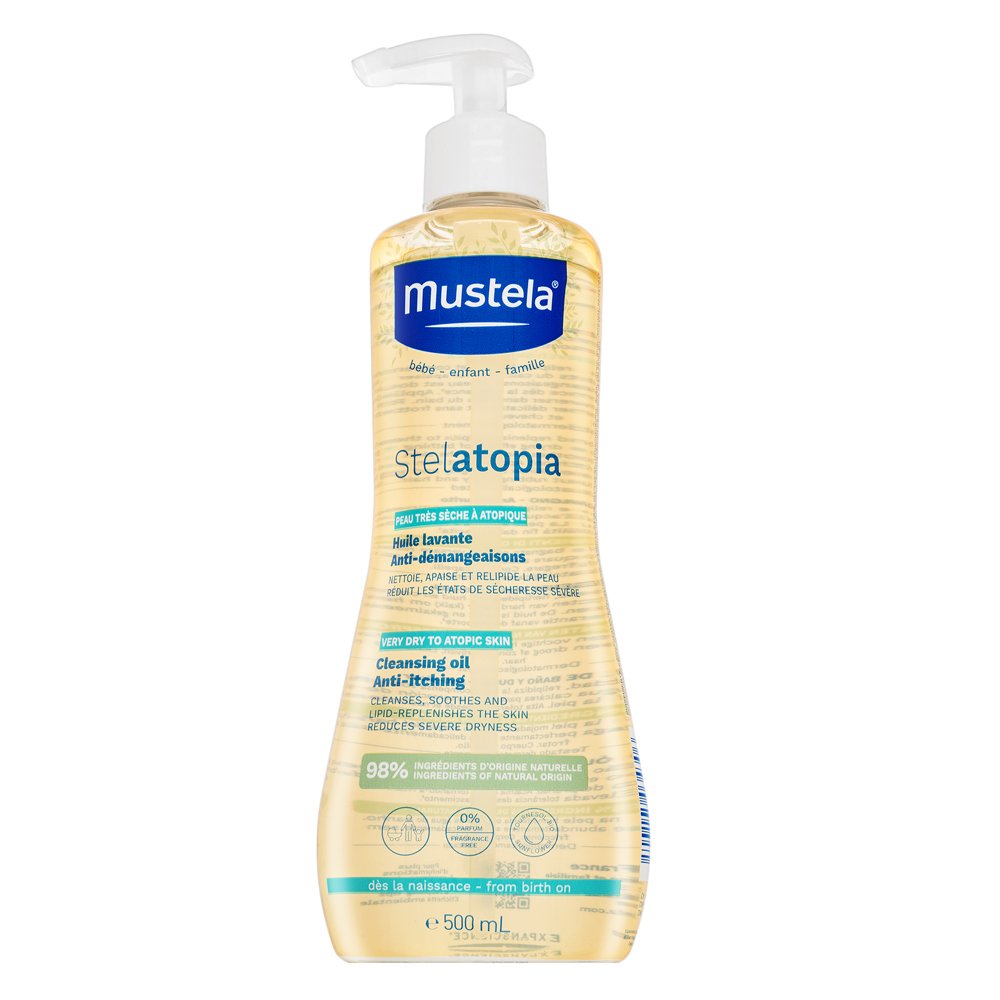 Mustela Bébé Stelatopia Cleansing Oil 500 ml – Mustela