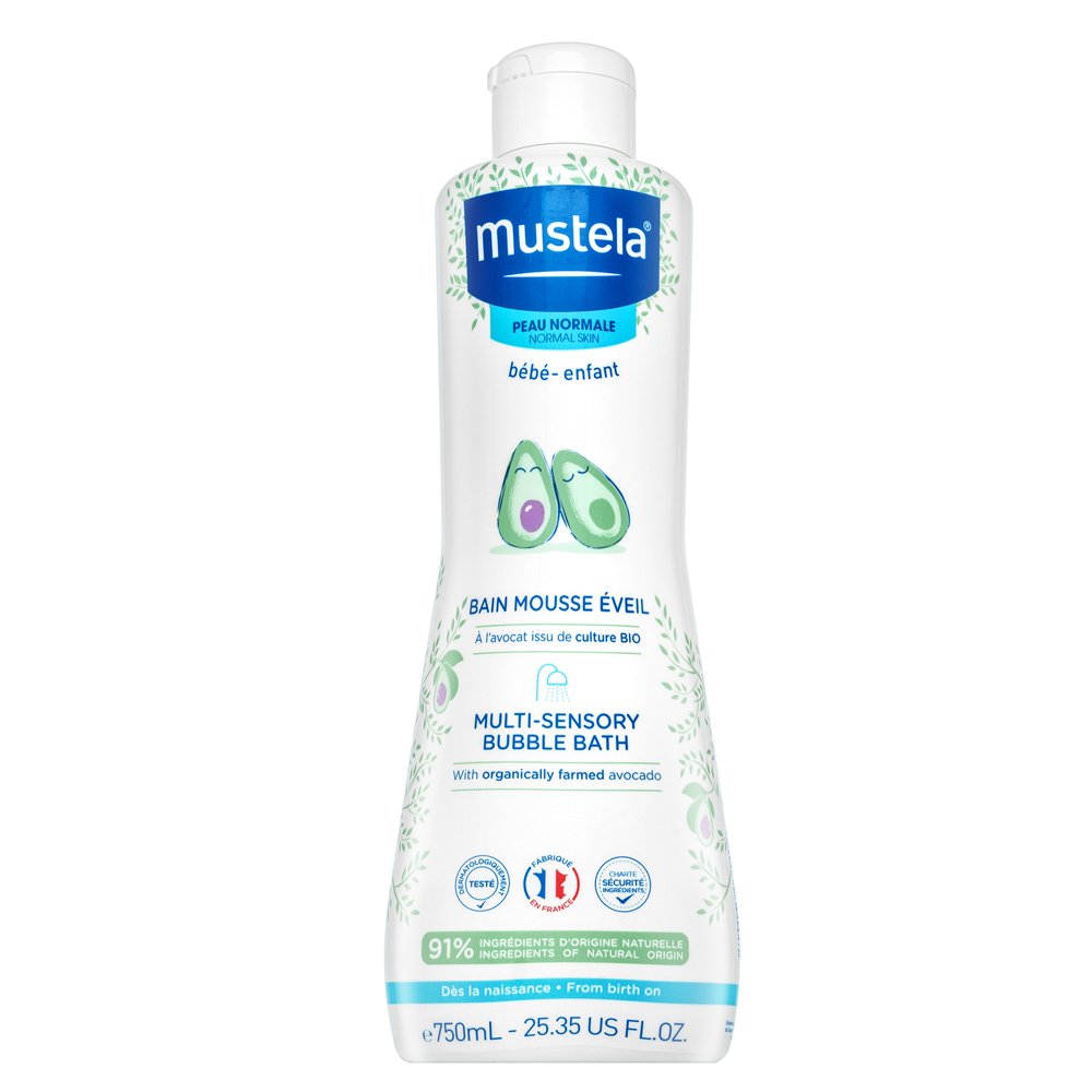 Mustela Bébé Multi-Sensory Bubble Bath 750 ml – Mustela