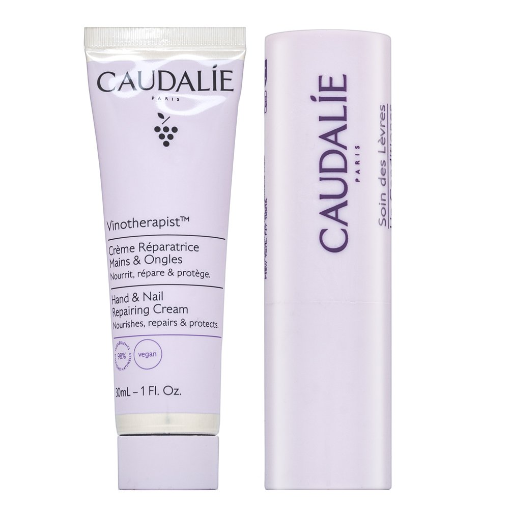 Caudalie Vinotherapist Hand & Nail Repairing Cream + Lips Conditioner 30 ml + 4,5 g – Caudalie