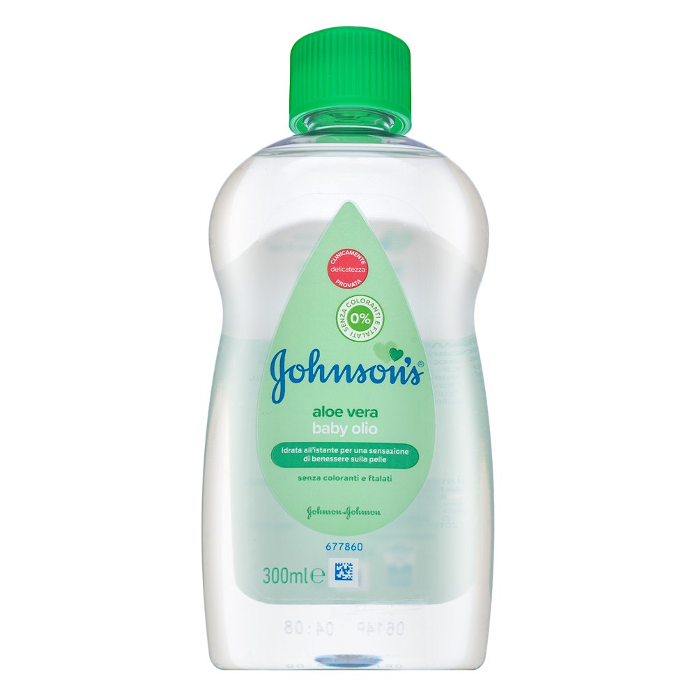 Johnson's Aloe Vera Baby Oil 300 ml – Johnson's
