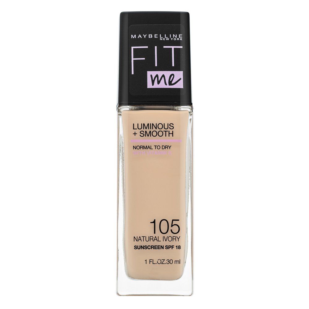Maybelline Fit Me! Luminous + Smooth Foundation 105 Natural Ivory 30 ml – Maybelline