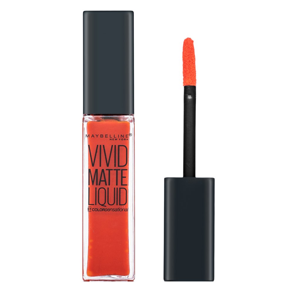 Maybelline Vivid Matte Liquid Lipstick 25 Orange Shot – Maybelline