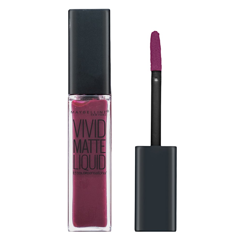 Maybelline Vivid Matte Liquid Lipstick 45 Possessed Plum – Maybelline
