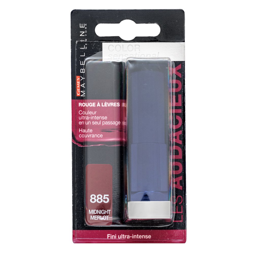 Maybelline Color Sensational Lipstick 885 Midnight Merlot – Maybelline