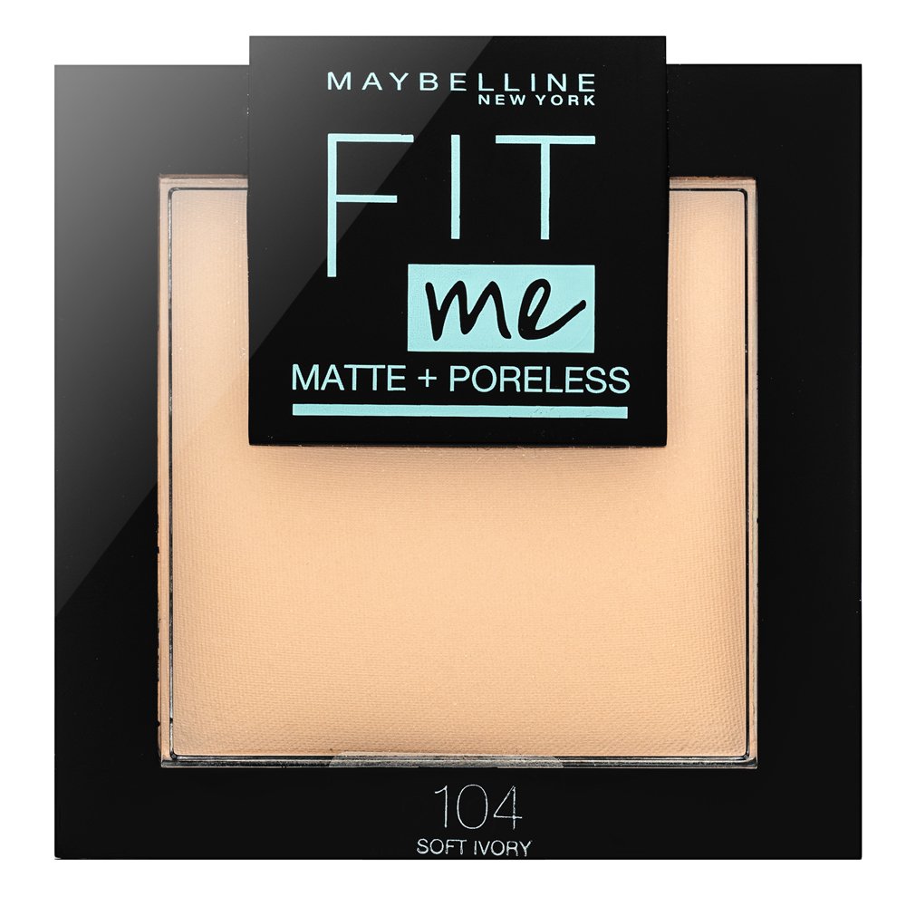 Maybelline Fit Me! Matte + Poreless Powder 104 Soft Ivory 9 g – Maybelline