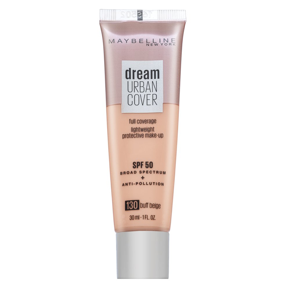 Maybelline Dream Urban Cover Full Coverage Lightweight Protective Make-up SPF50 130 Buff Beige 30 ml – Maybelline