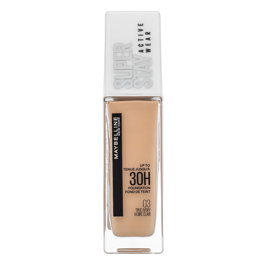 Maybelline Super Stay Active Wear 30H Foundation 03 True Ivory 30 ml – Maybelline