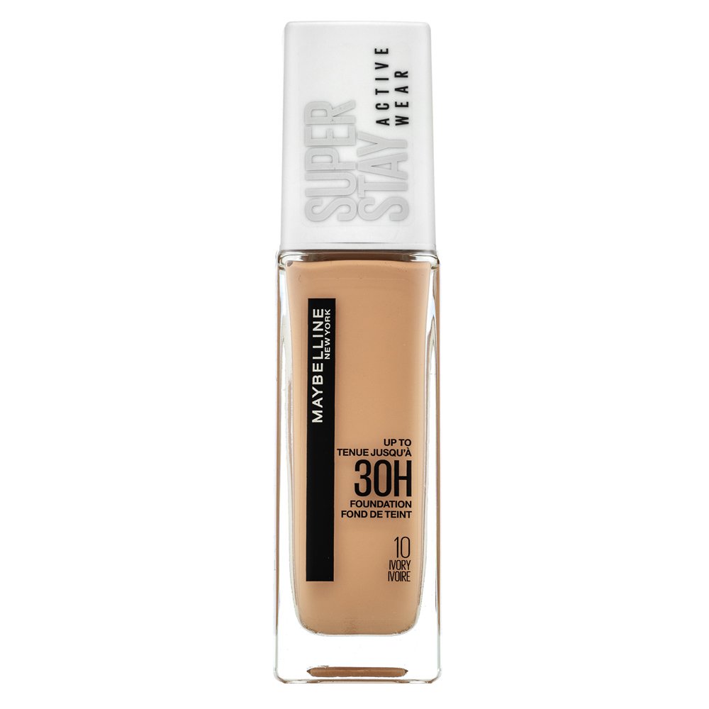 Maybelline Super Stay Active Wear 30H Foundation 10 Ivory 30 ml – Maybelline