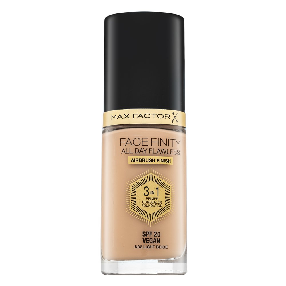 Max Factor Facefinity All Day Flawless Flexi-Hold 3in1 Primer Concealer Foundation SPF20 32 30 ml – Max Factor
