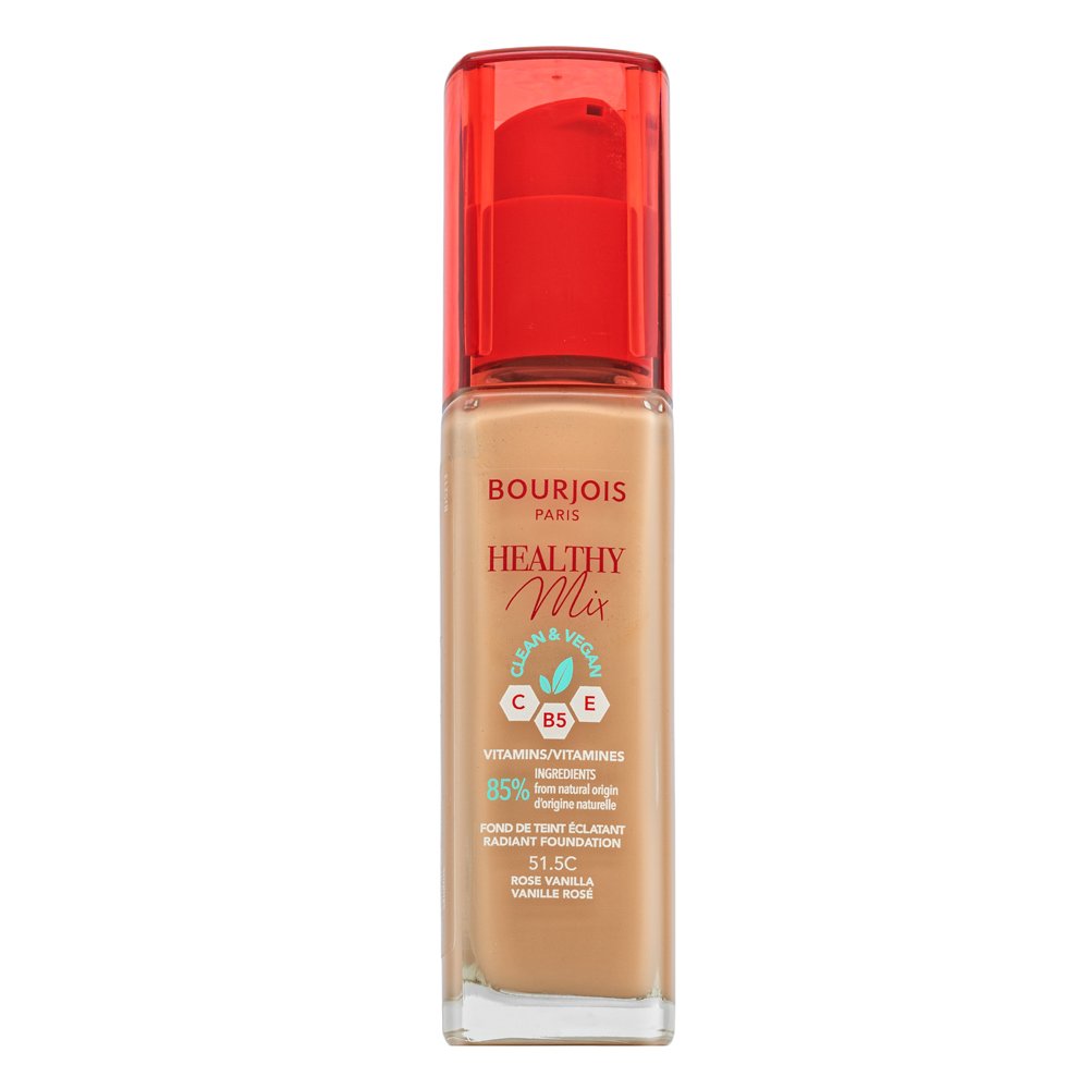 Bourjois Healthy Mix Clean & Vegan Radiant Foundation 51.5C Rose Vanilla 30 ml – Bourjois