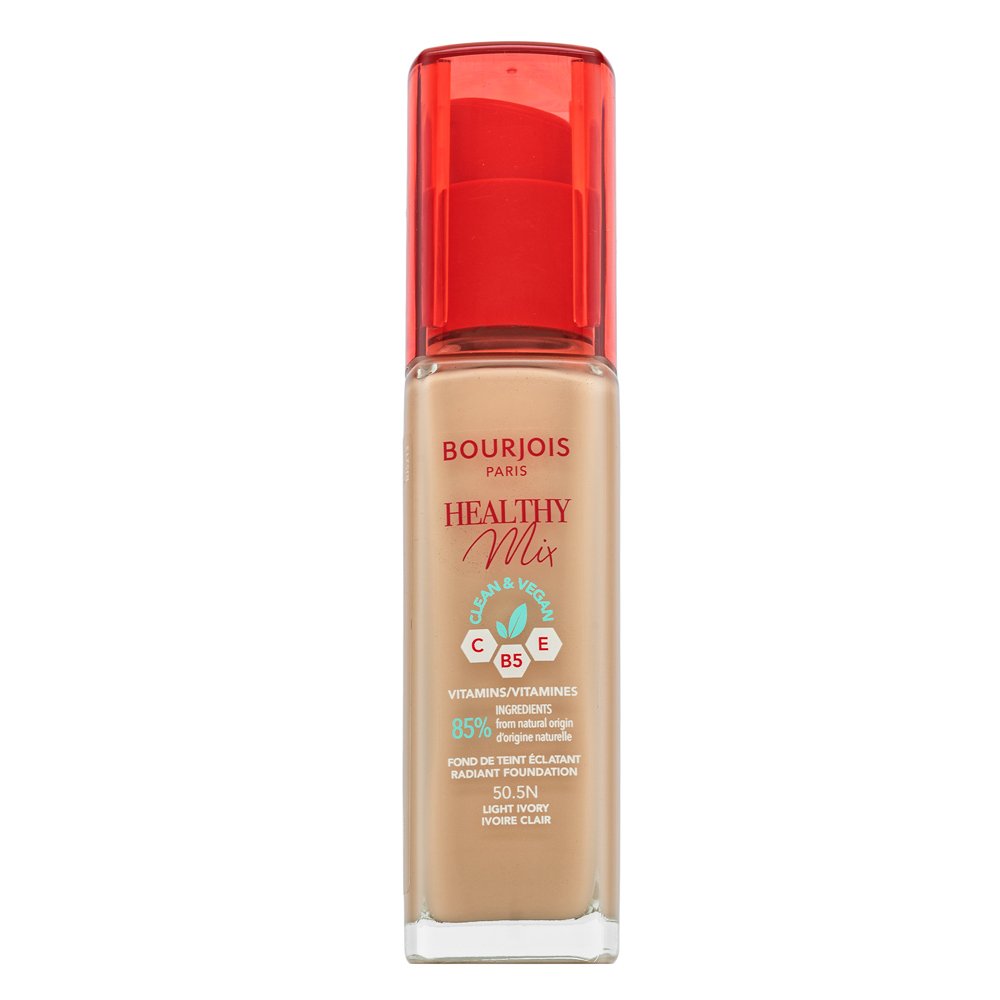 Bourjois Healthy Mix Clean & Vegan Radiant Foundation 50.5N Light Ivory 30 ml – Bourjois