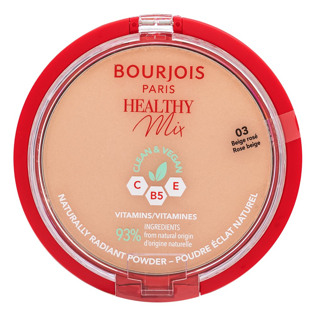 Bourjois Healthy Mix Clean & Vegan Powder 03 Rose Beige 10 g – Bourjois